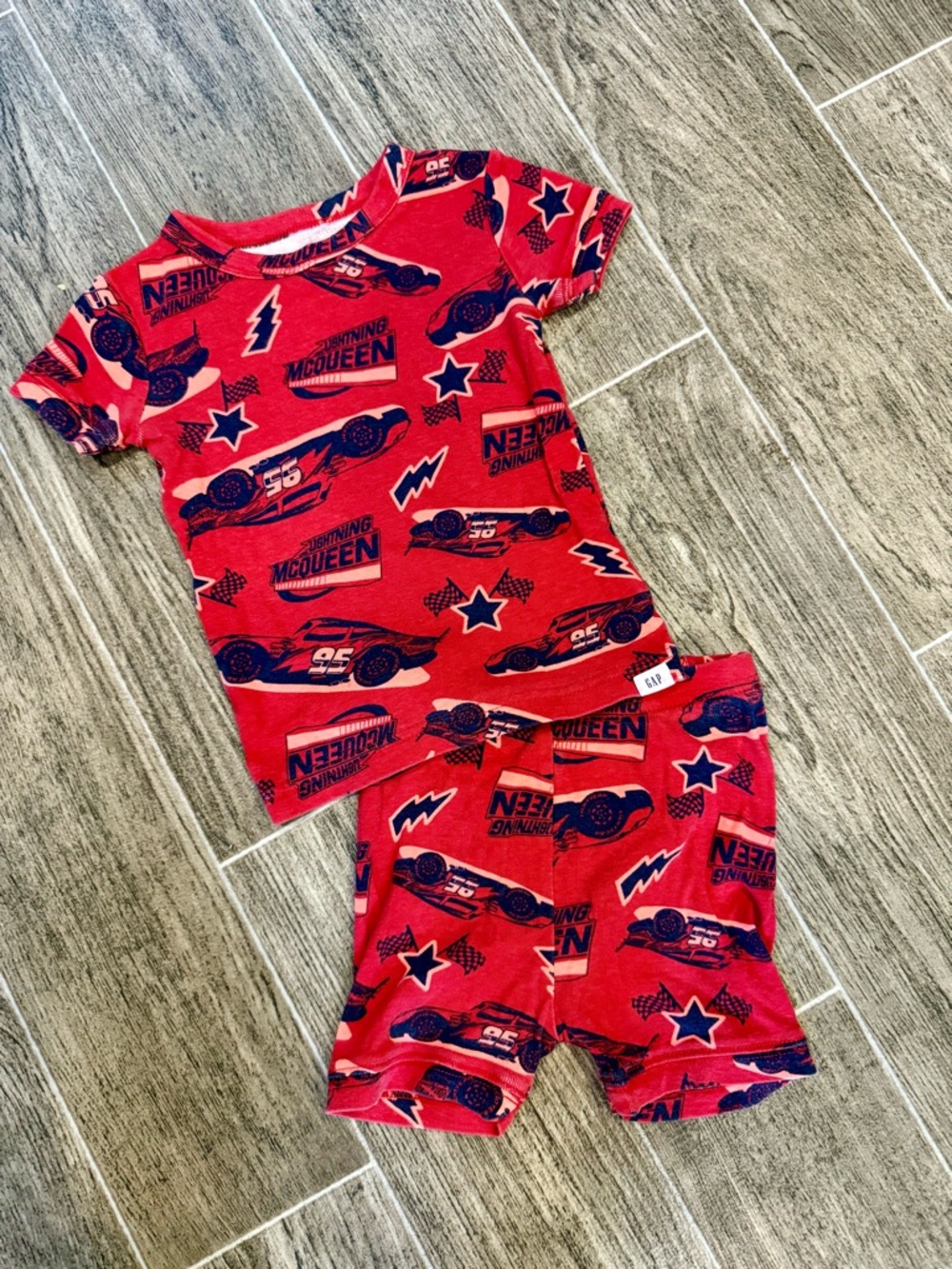 Baby Gap Lightning McQueen Pajama Set